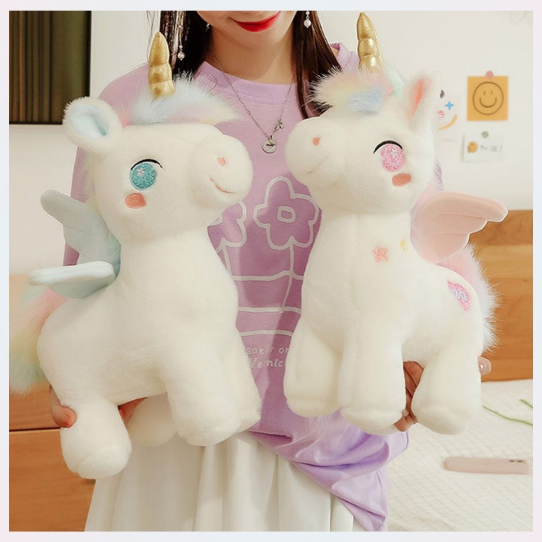 かわいいファンタジーユニコーン人形