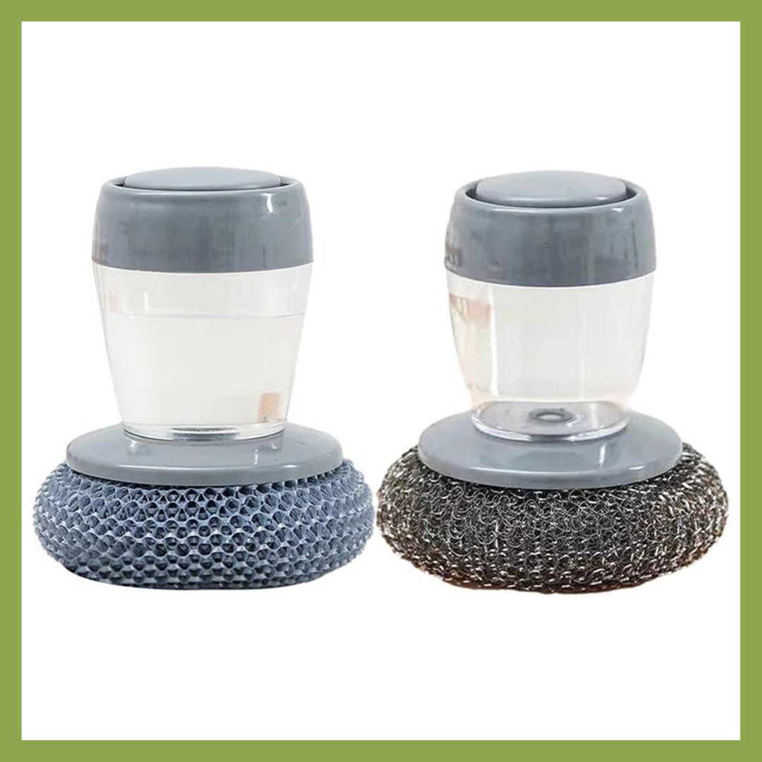 按壓加液去污刷