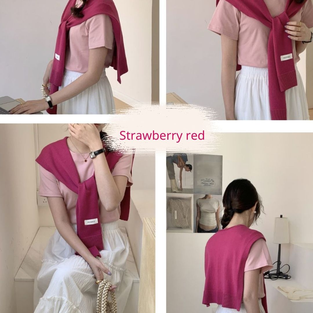 ファッショナブルなショルダースカーフ