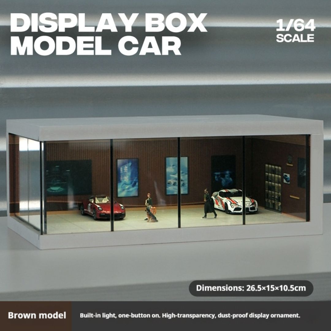 1:64 カーショールーム照明シーンボックス