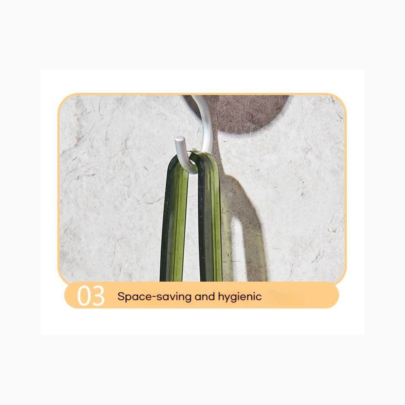 Multi-function Bathroom Gap Brush 2-in-1 Clip