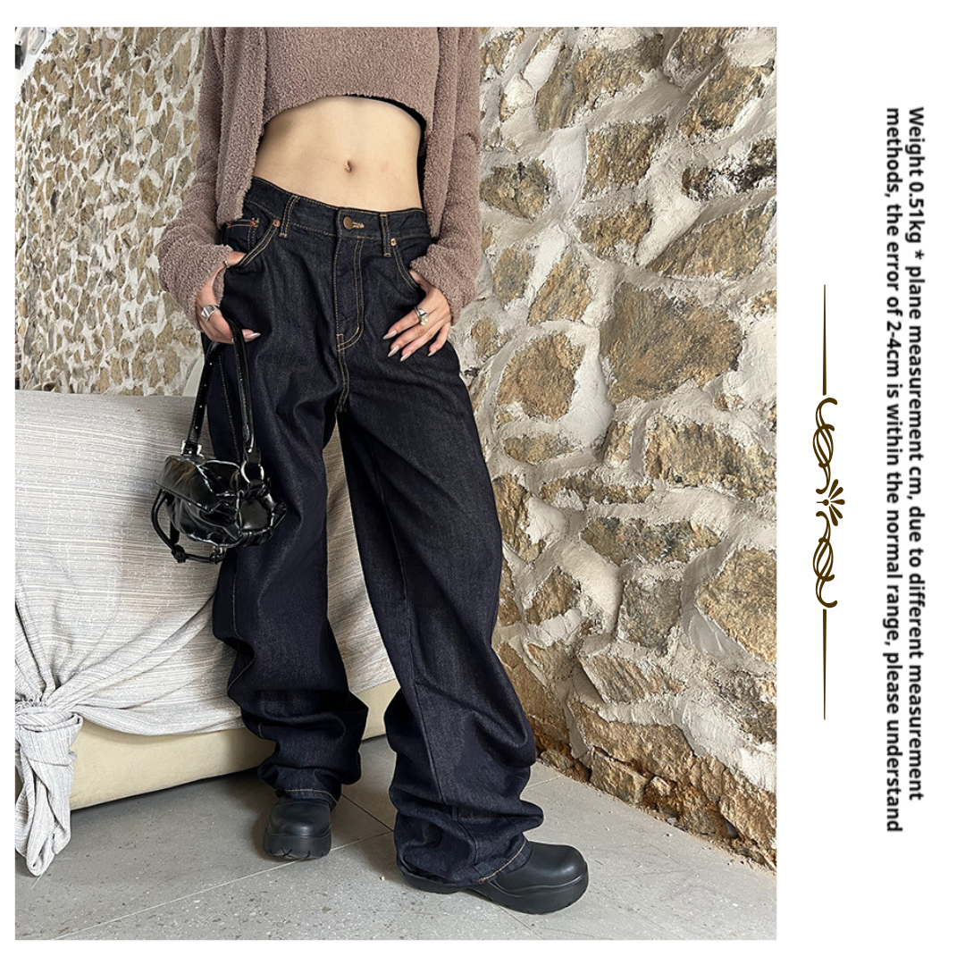 街頭休閒哈倫牛仔褲