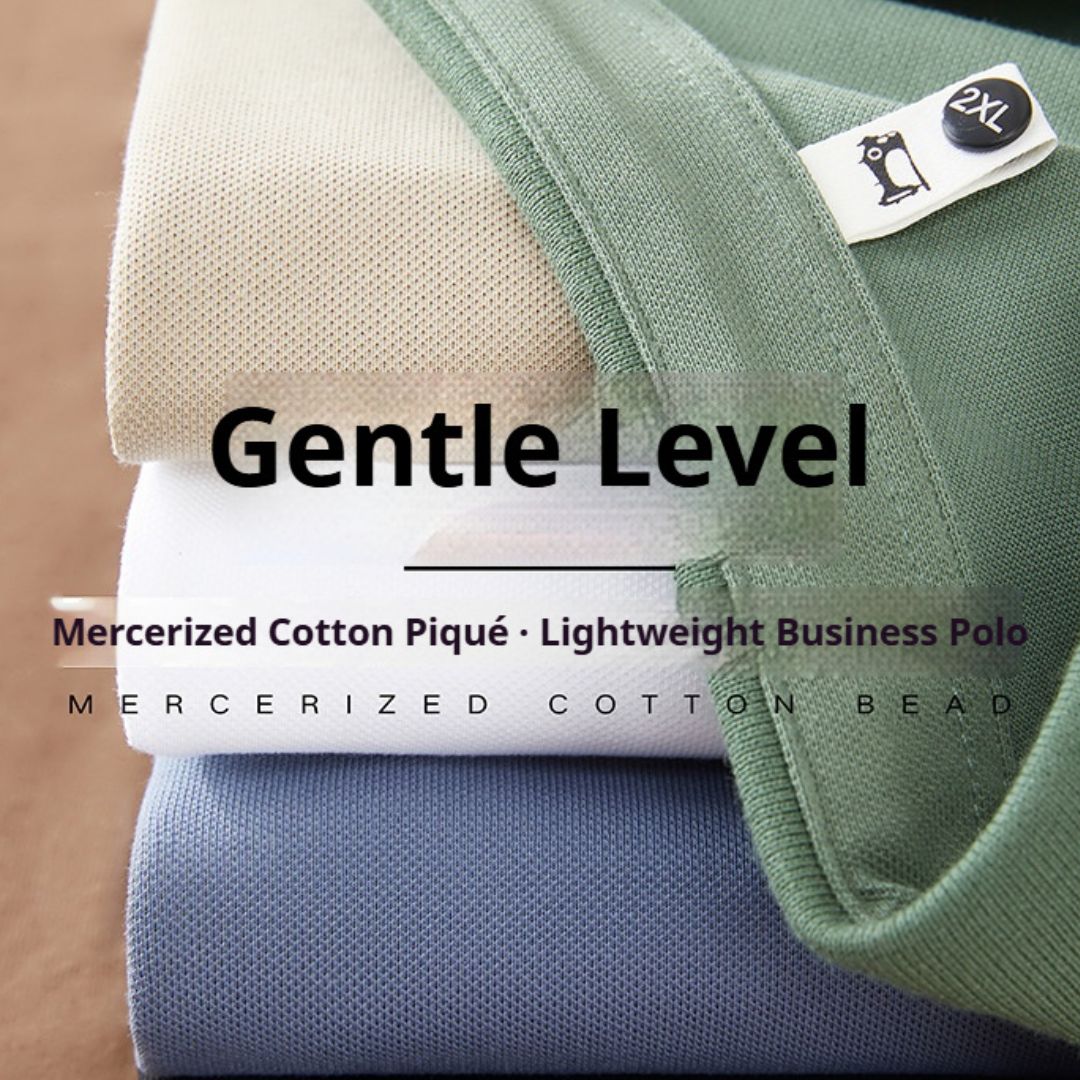 短袖純色翻領T恤