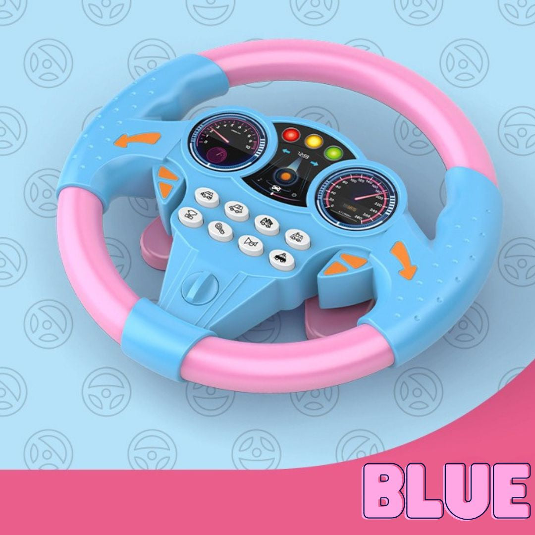 Kids' Car Ride Simulation Steering Wheel