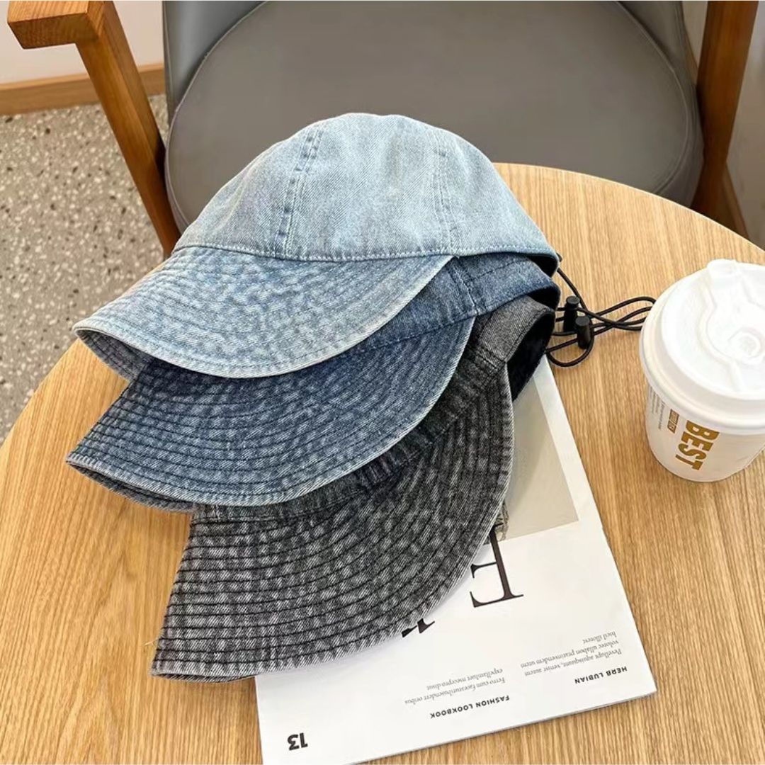Vintage Washed Denim Cap