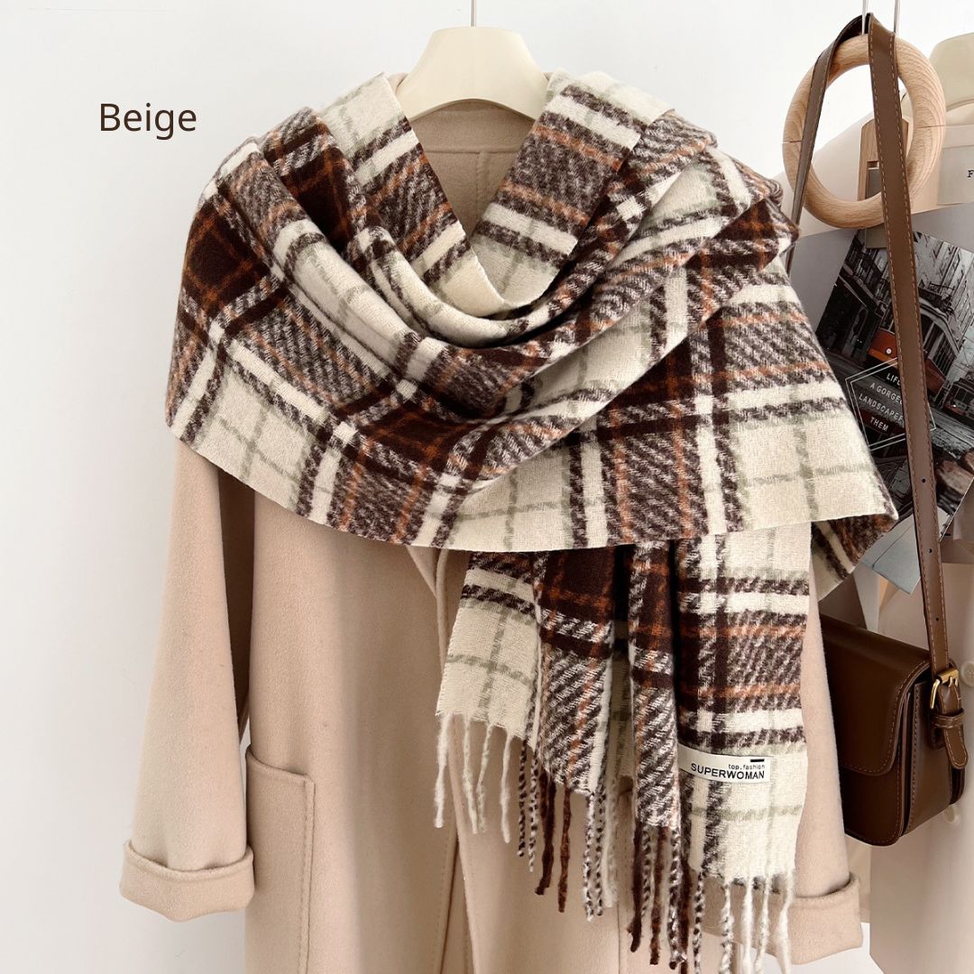 New Checkered Scarf
