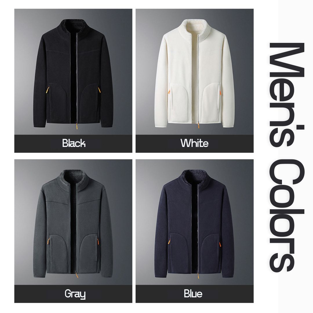 Unisex Reversible Fleece Jacket