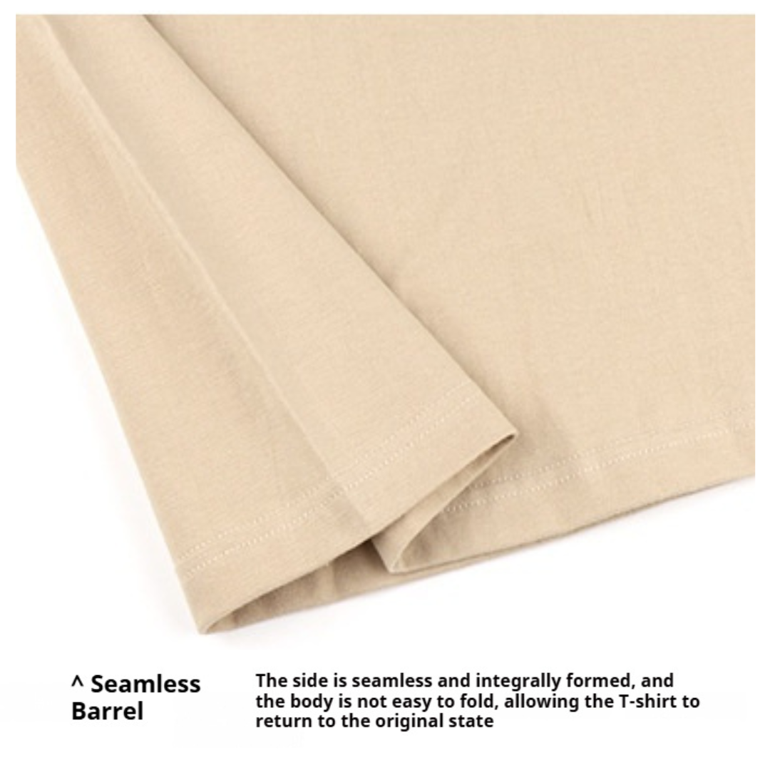 210g純色薄款純棉短袖T恤(2件起)