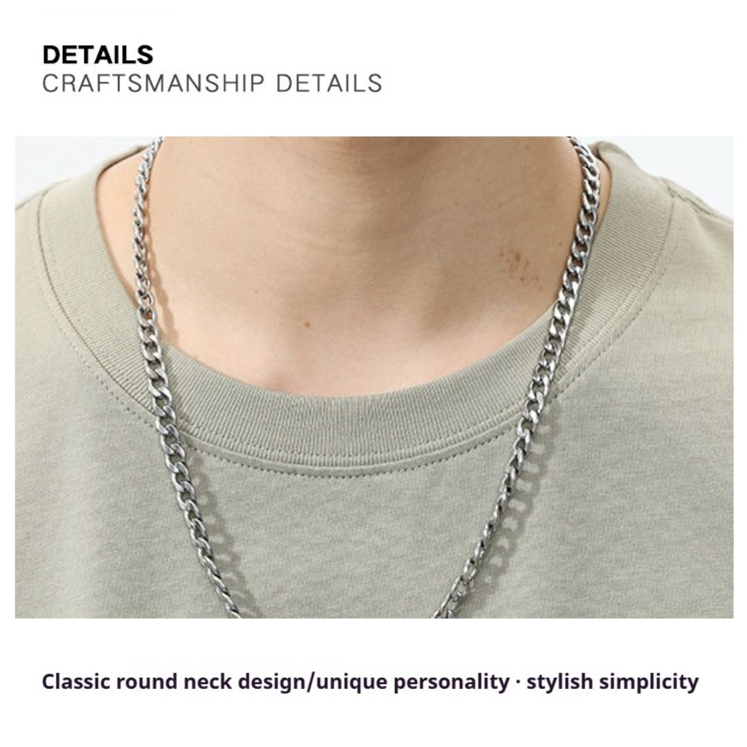 街頭潮男大圖案T卹