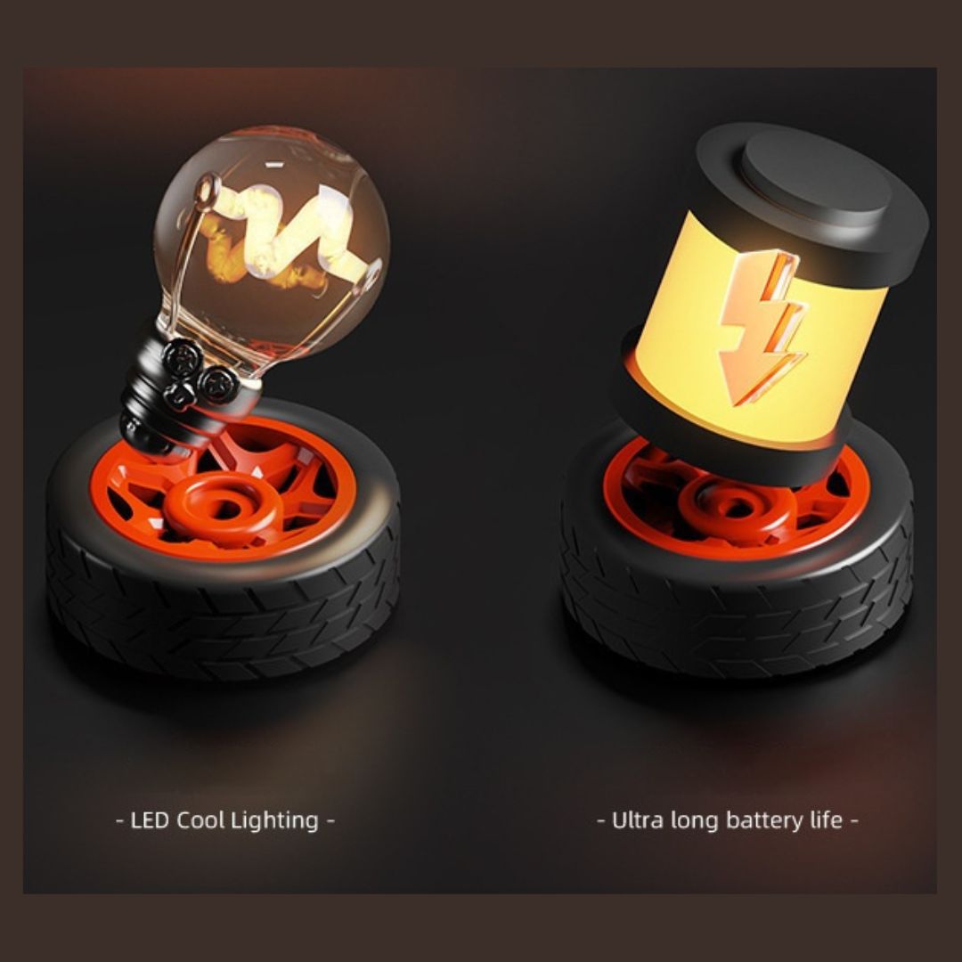 1:64 Mini LED Remote Control Racing Car
