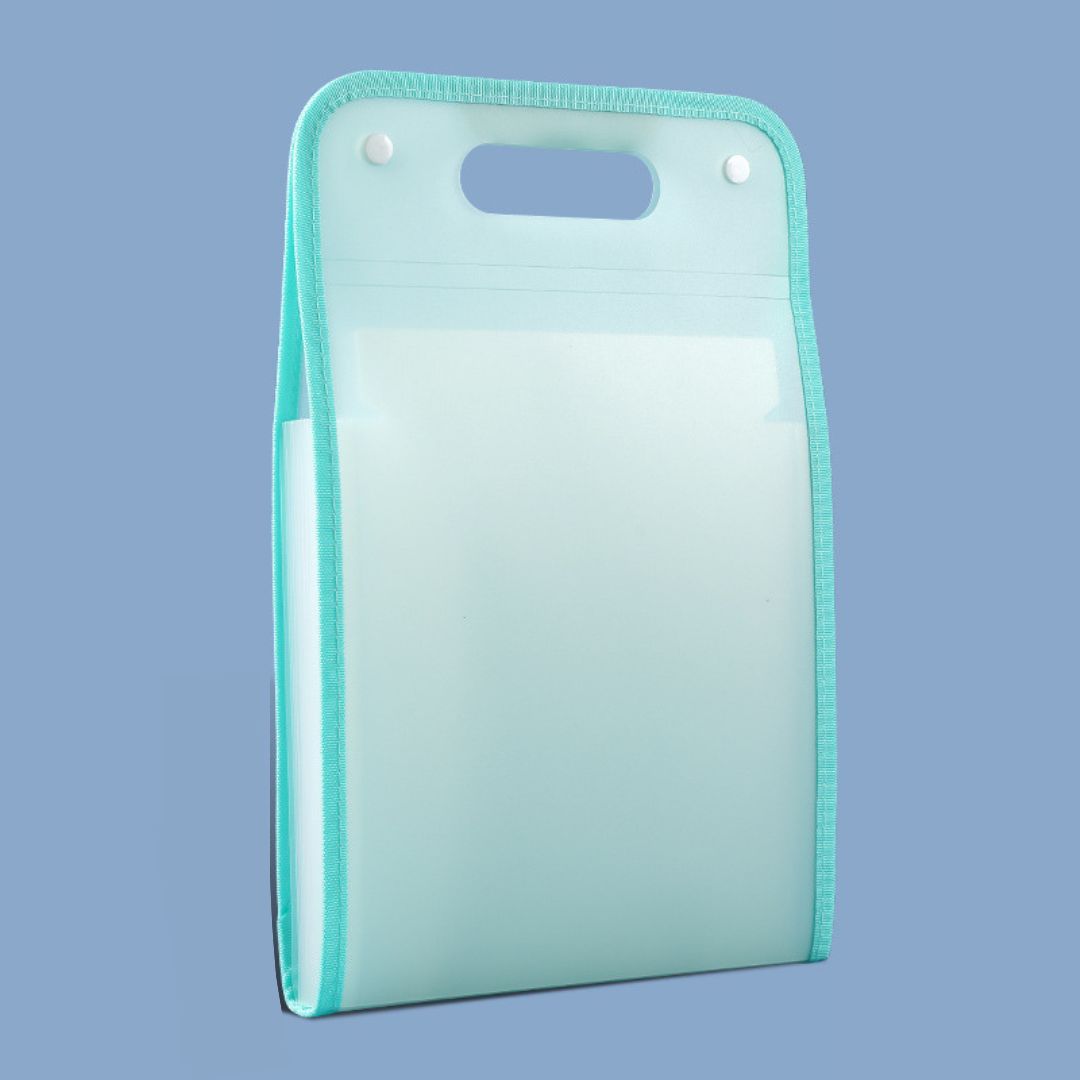 Upright Handheld Accordion File Organizer (2-Pack)