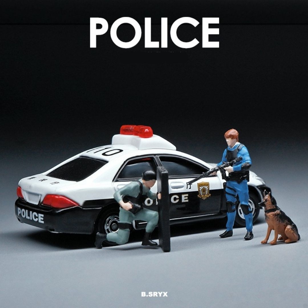 1:64 Simulation Miniature Scene Ornaments(Min. 2 pcs)