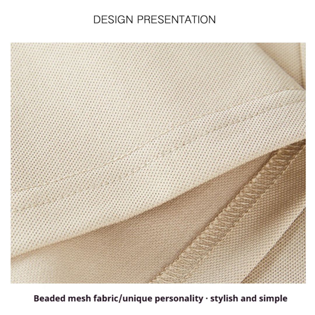 短袖純色翻領T恤