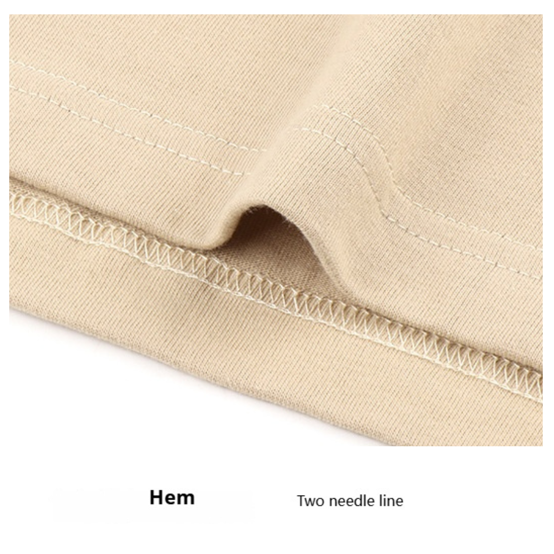 210g純色薄款純棉短袖T恤(2件起)