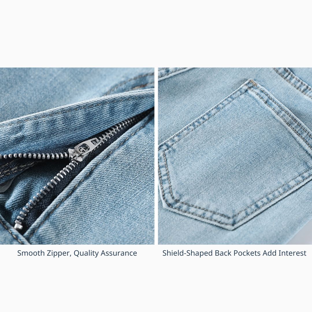 高腰寬鬆喇叭褲