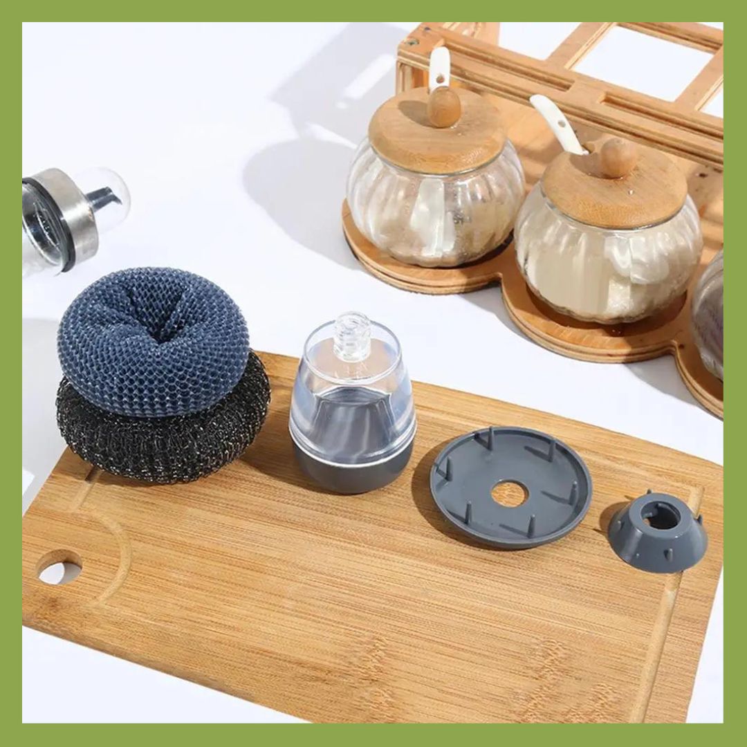 按壓加液去污刷