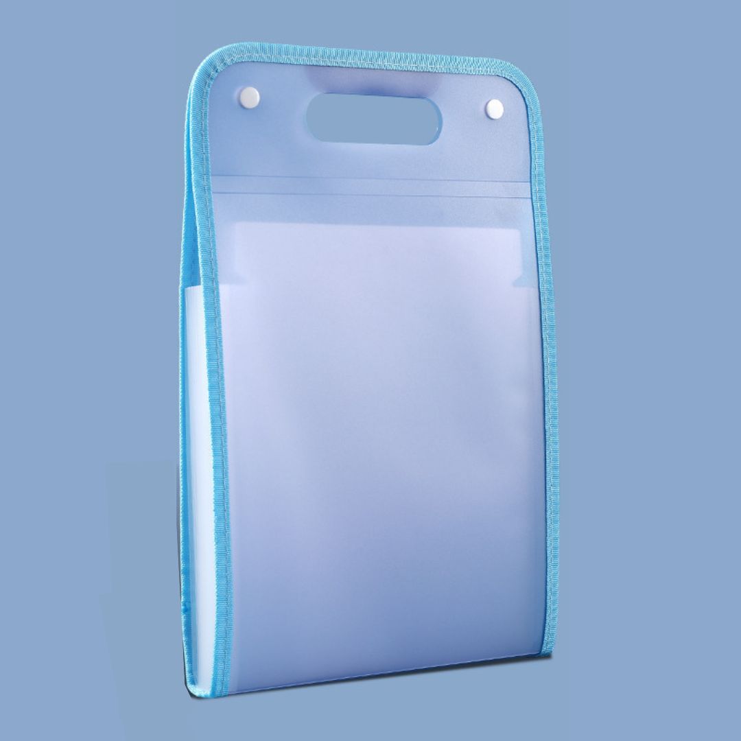 Upright Handheld Accordion File Organizer (2-Pack)