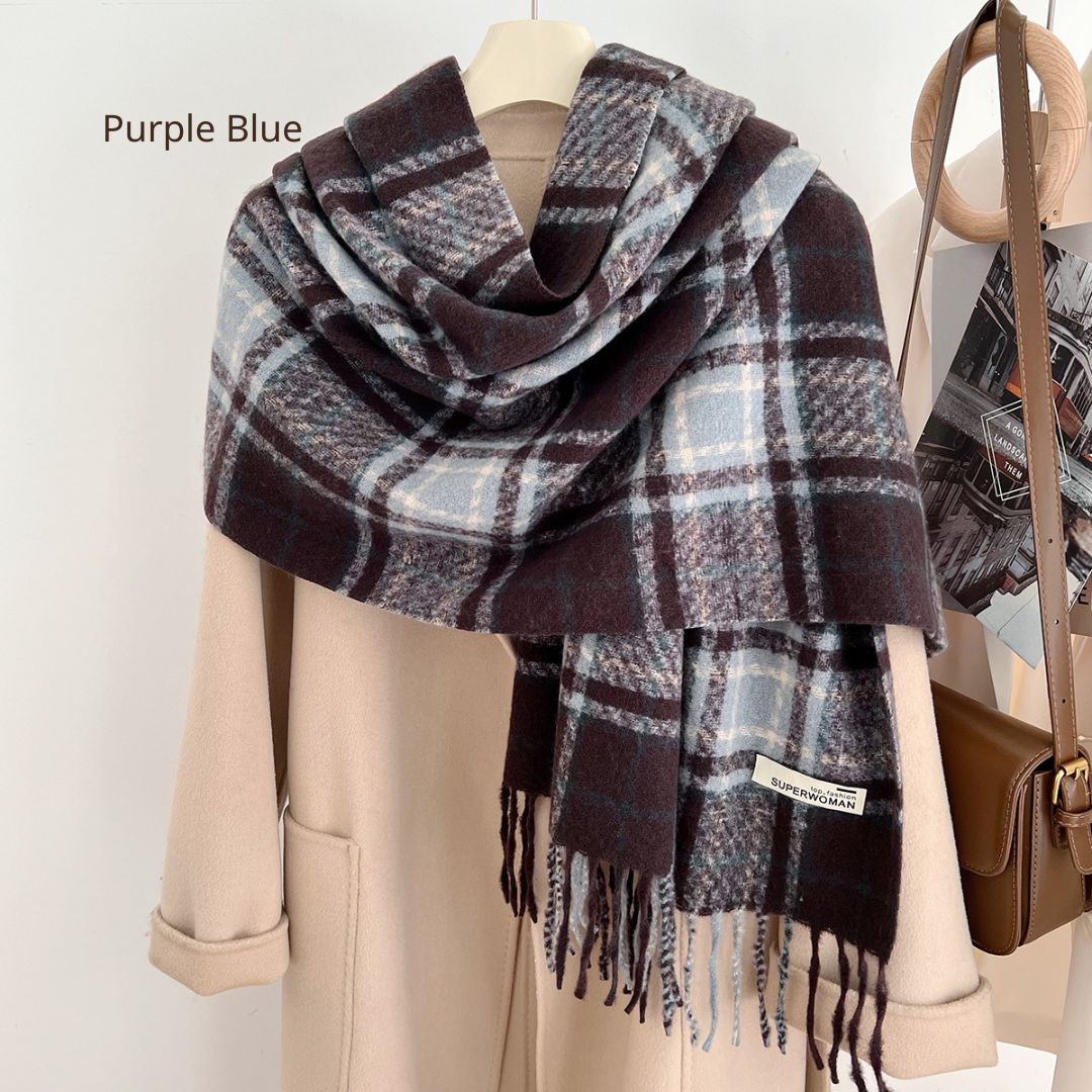 New Checkered Scarf