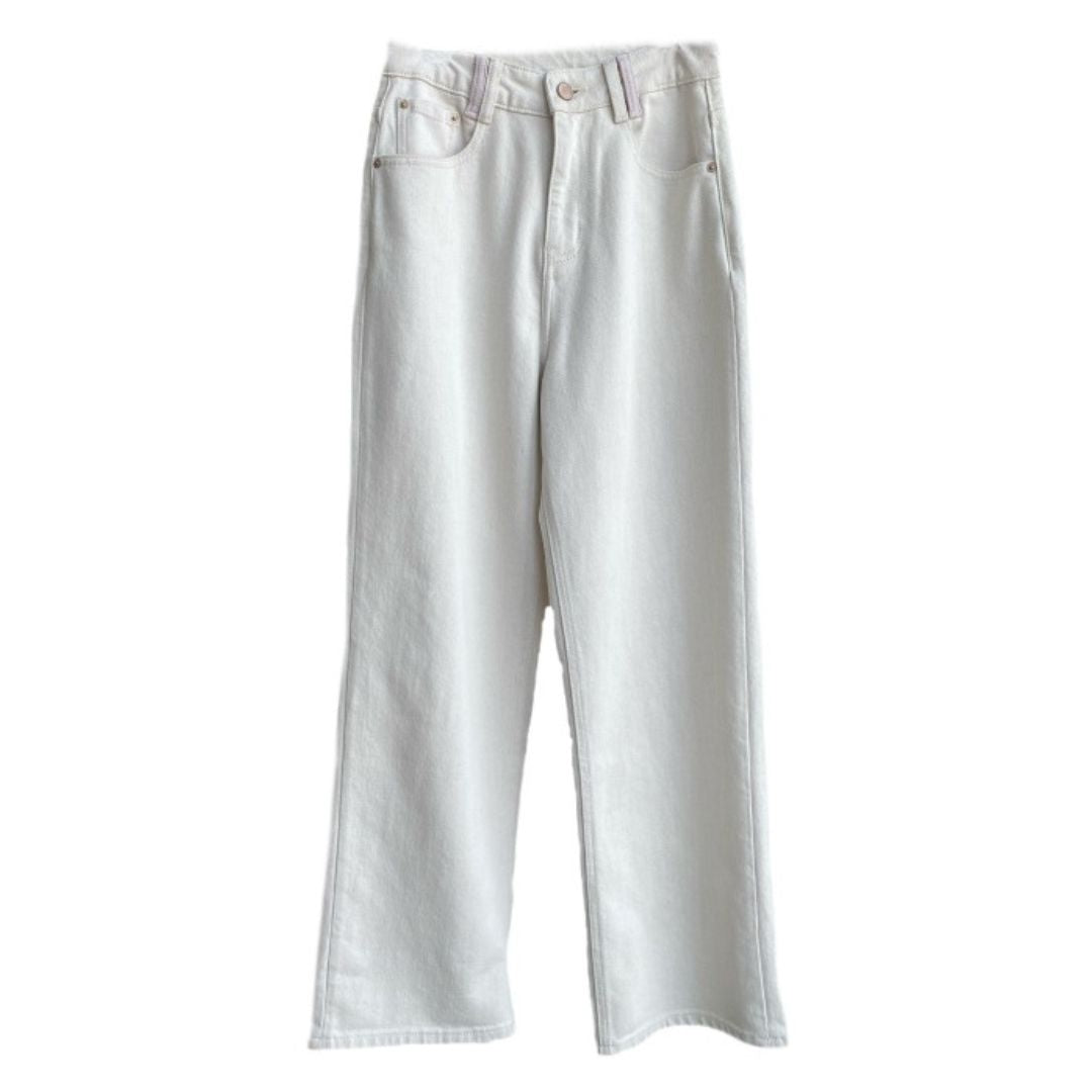 New Straight-Leg Wide-Leg Jeans