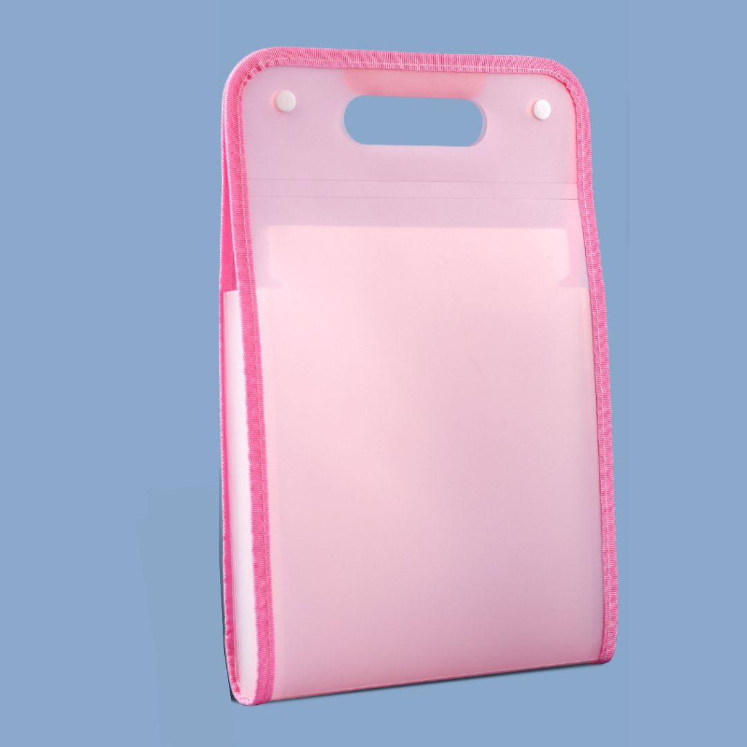 Upright Handheld Accordion File Organizer (2-Pack)