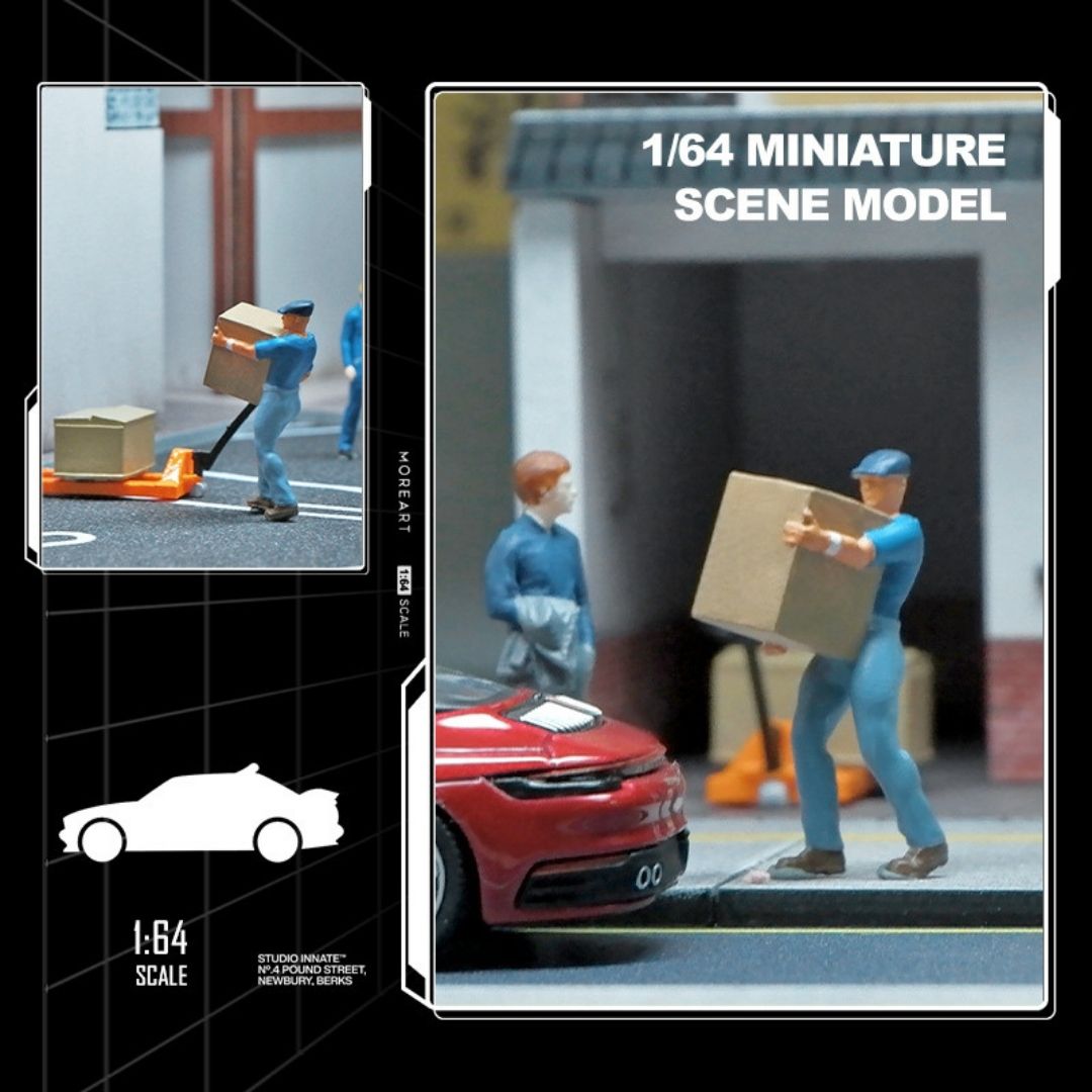 1:64 Simulation Miniature Scene Ornaments(Min. 2 pcs)