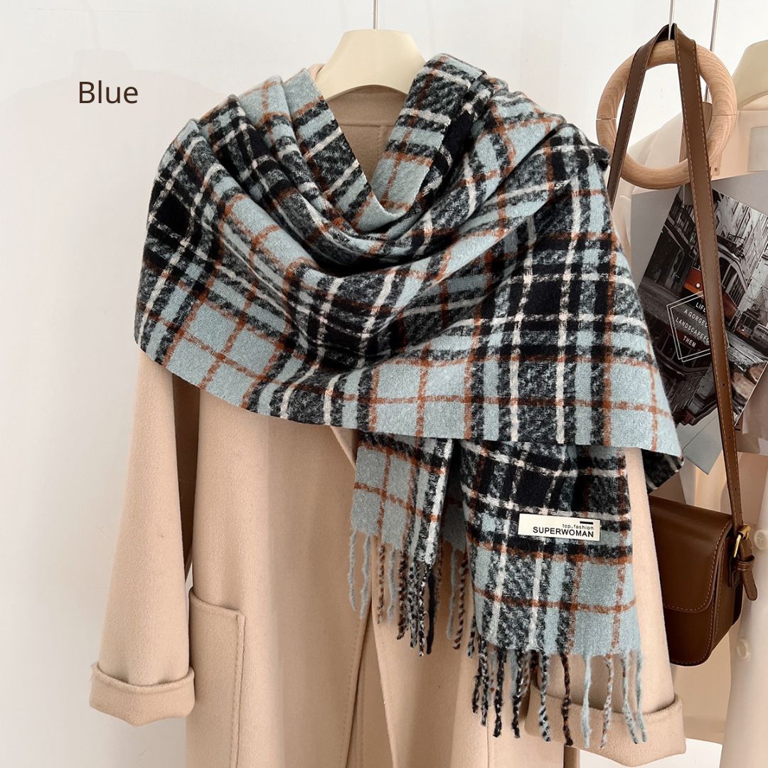 New Checkered Scarf