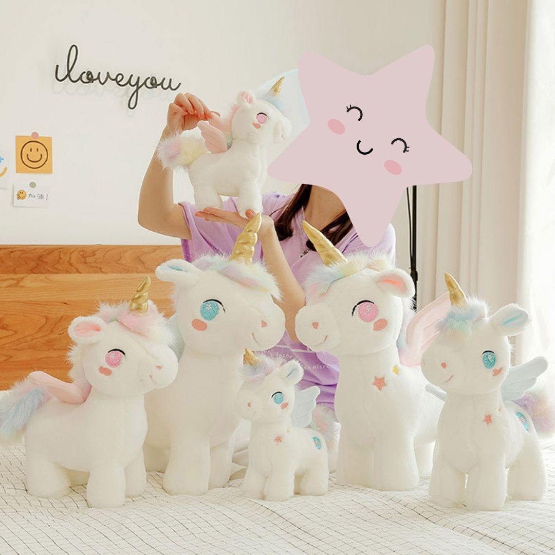 かわいいファンタジーユニコーン人形