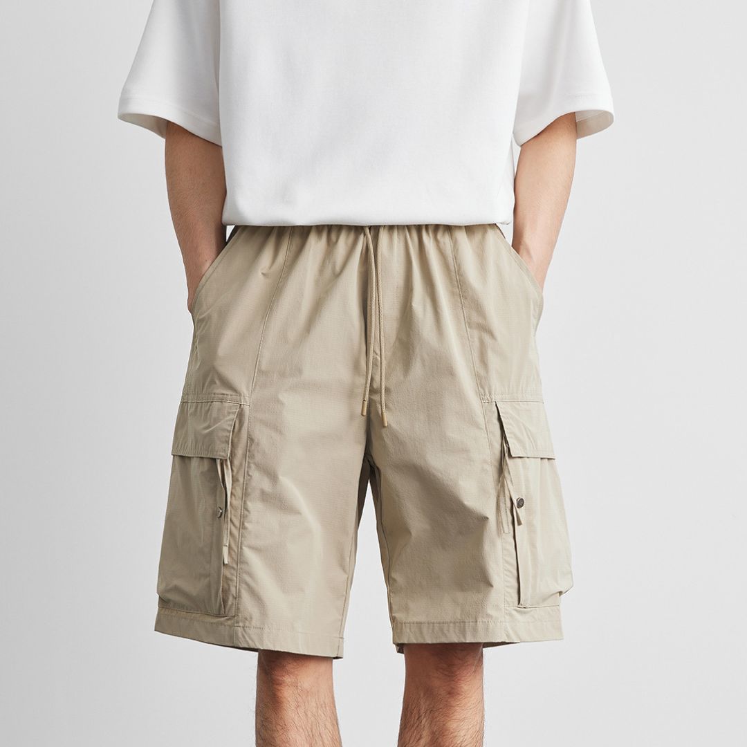 Men's Workwear Quick-Dry Cooling Breathable Shorts (5-inch Inseam)