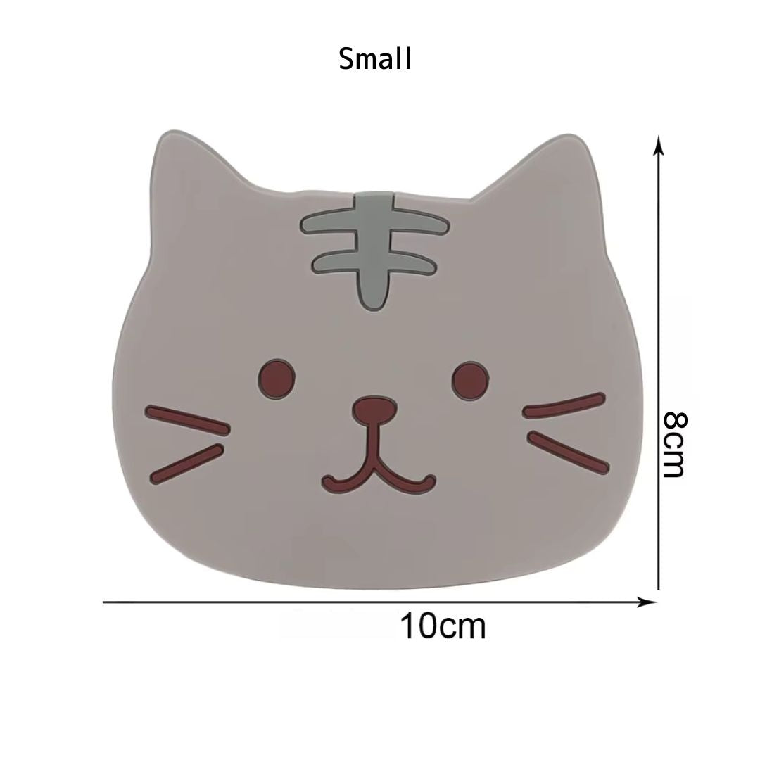 貓咪矽膠杯墊套裝(5 件)