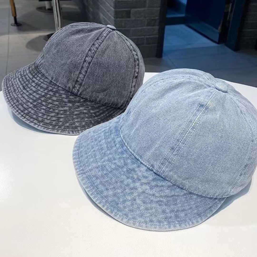 Vintage Washed Denim Cap