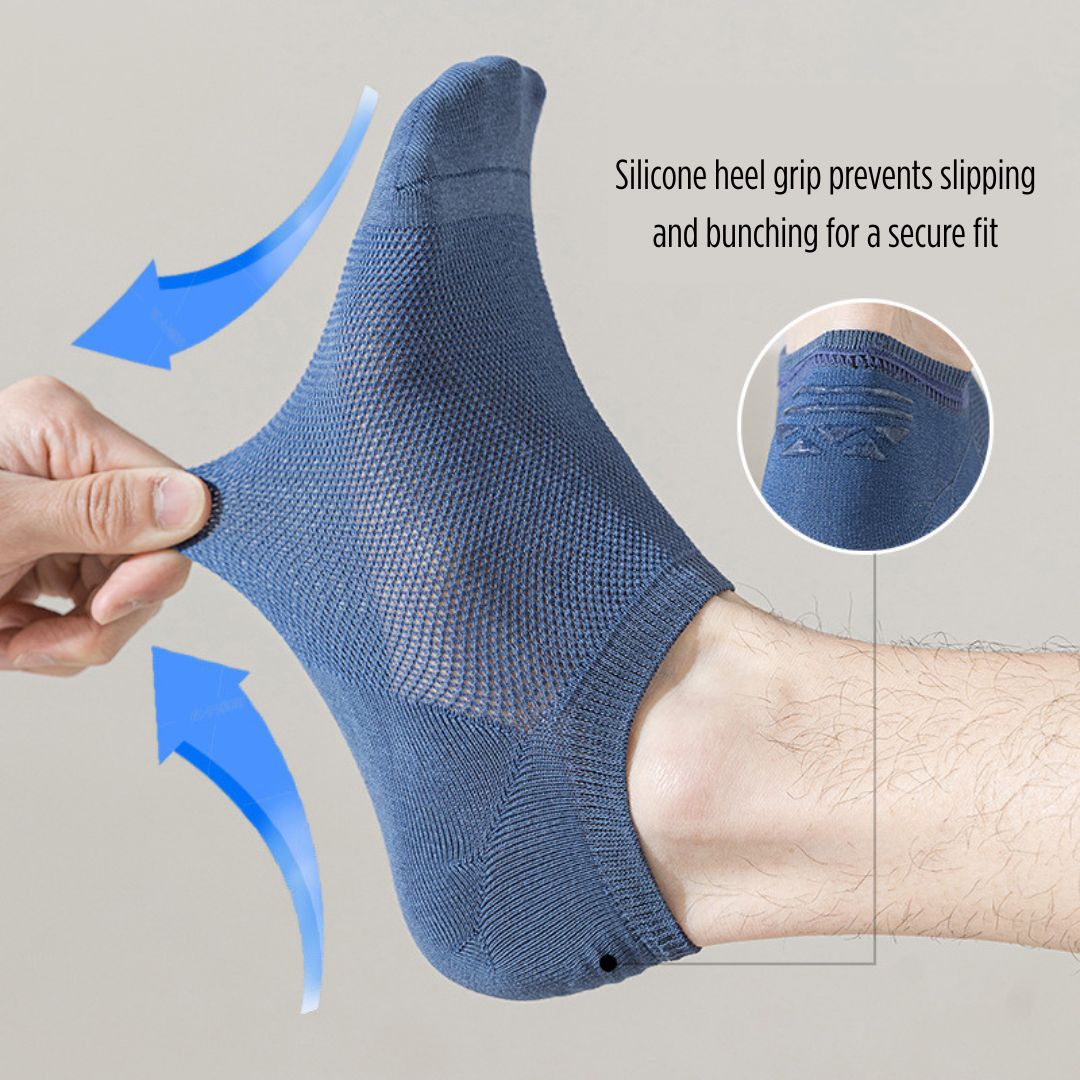 Seamless Lightweight Summer Men's Loafer Socks (Min.2 Pairs)
