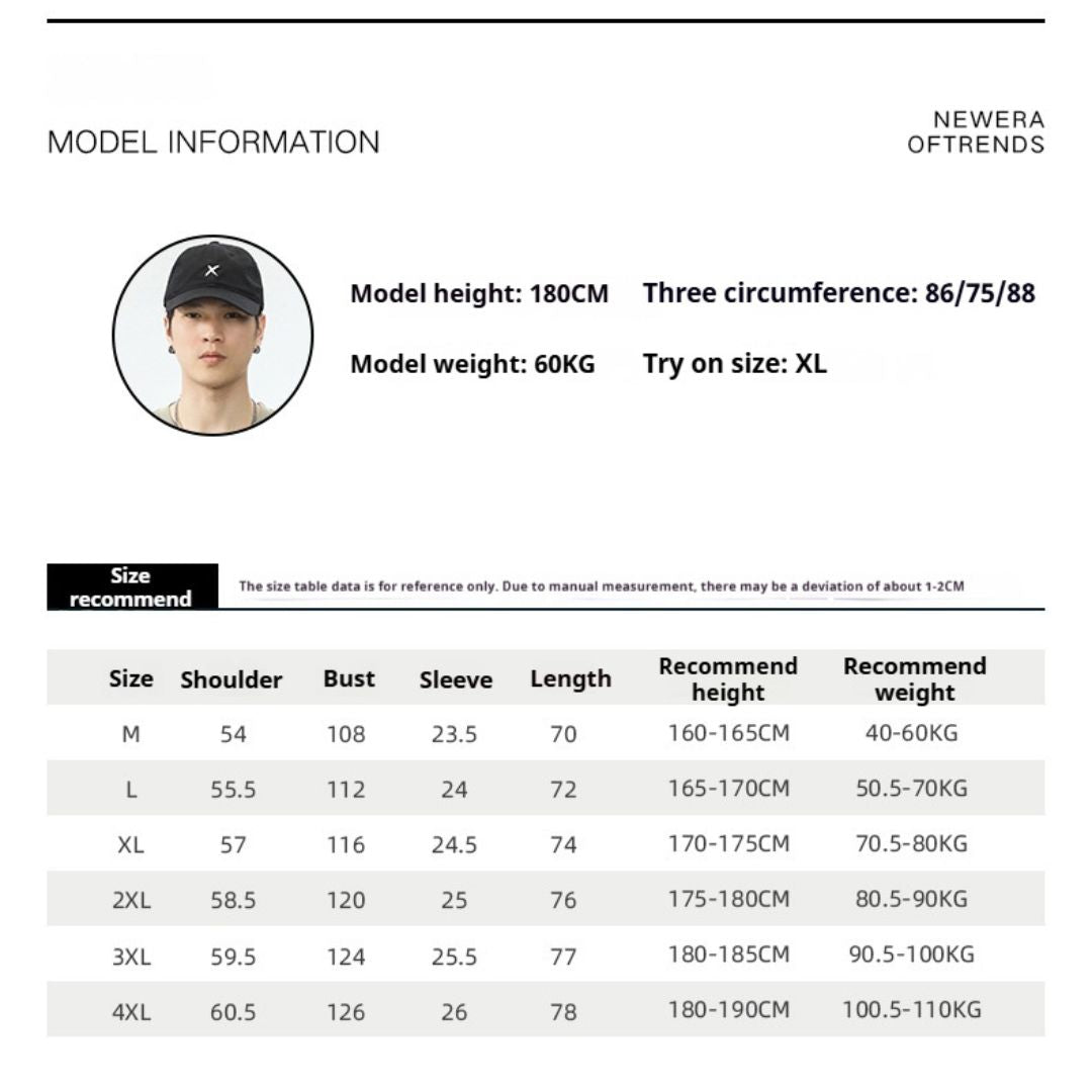 街頭潮男大圖案T卹