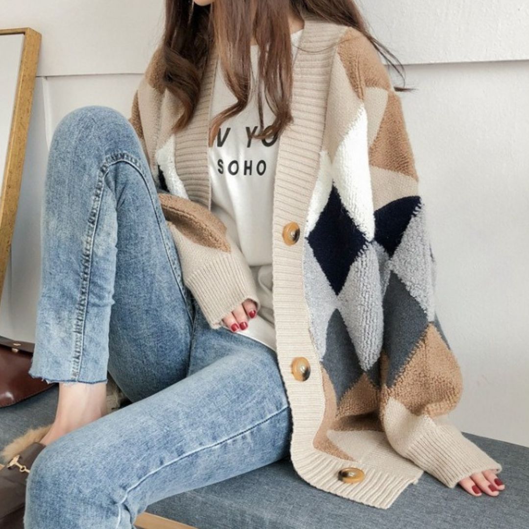Knitted Wide Sweater