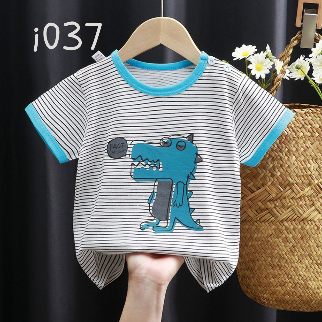 キッズ半袖コットンTシャツ(2枚以上)