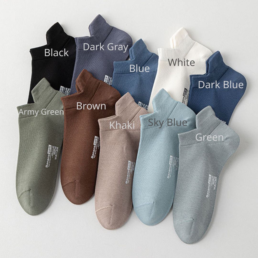 Non-Slip Lightweight Summer Men's Socks (Min.2 Pairs)