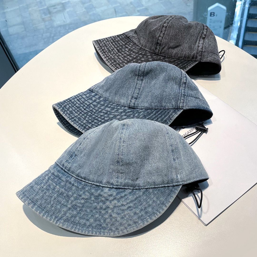 Vintage Washed Denim Cap