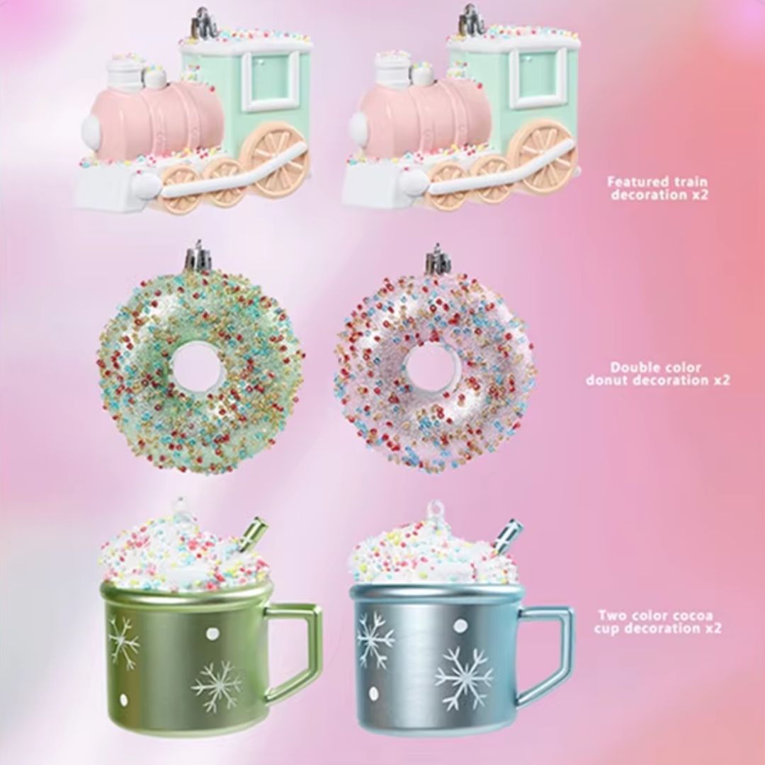 Macaron Xmas Tree Pendant