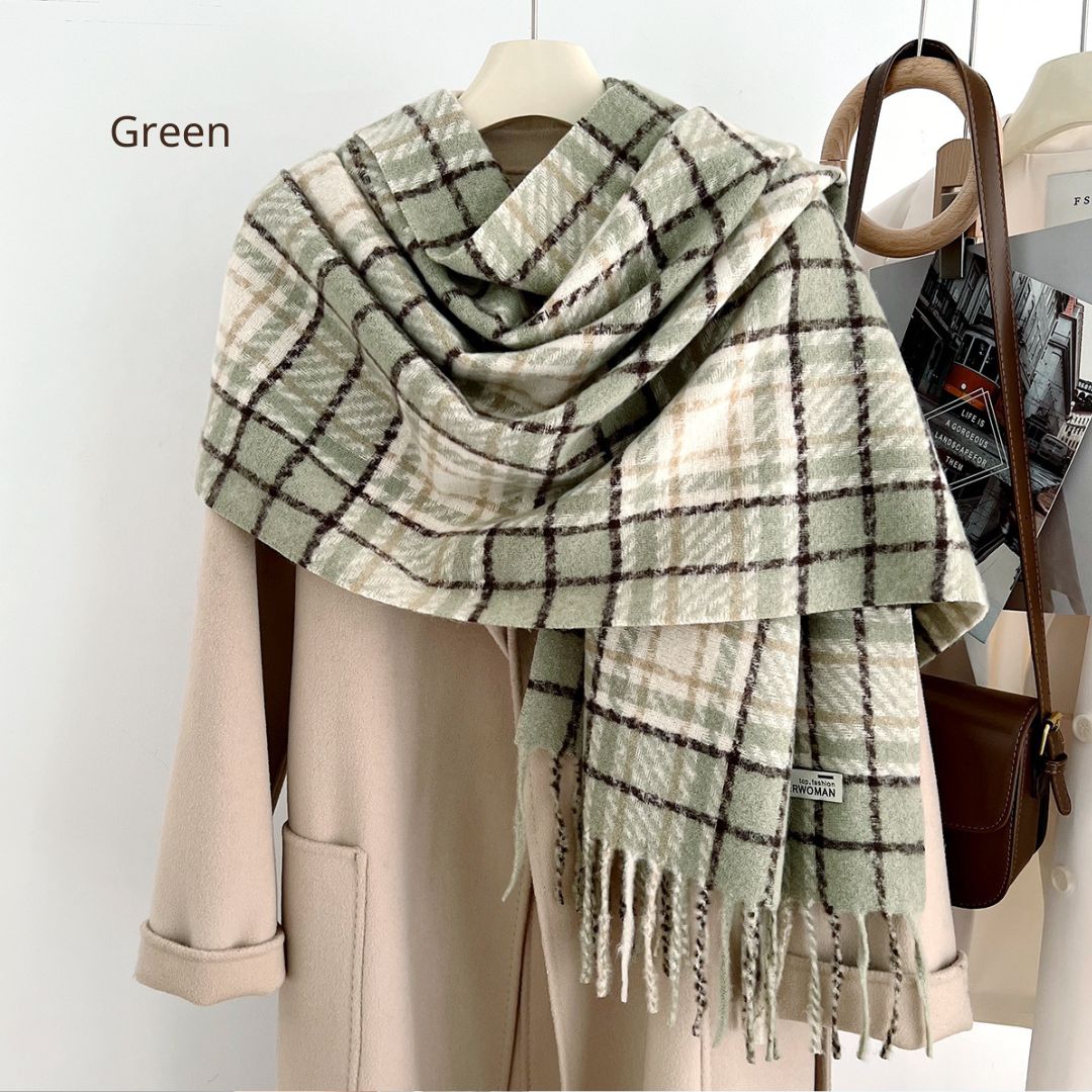 New Checkered Scarf