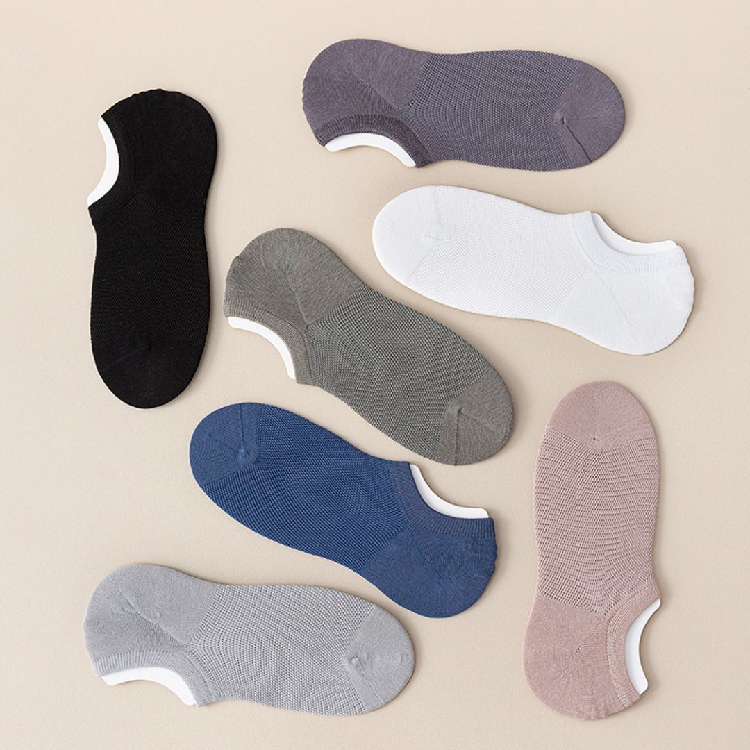 Seamless Lightweight Summer Men's Loafer Socks (Min.2 Pairs)
