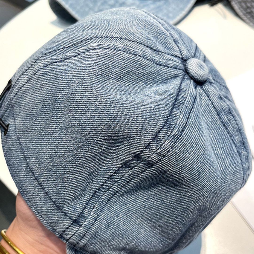 Vintage Washed Denim Cap