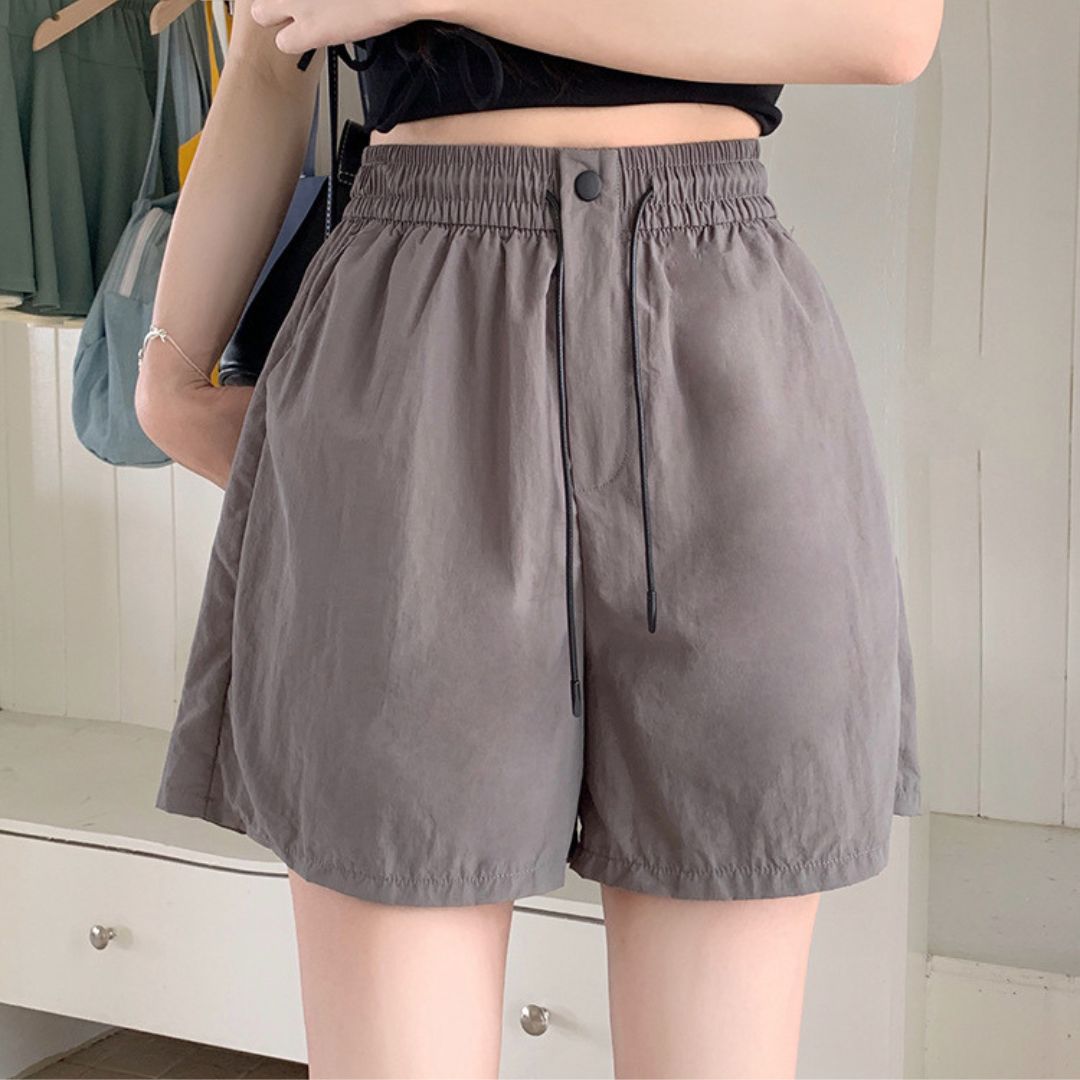 夏季顯瘦寬鬆休閒褲