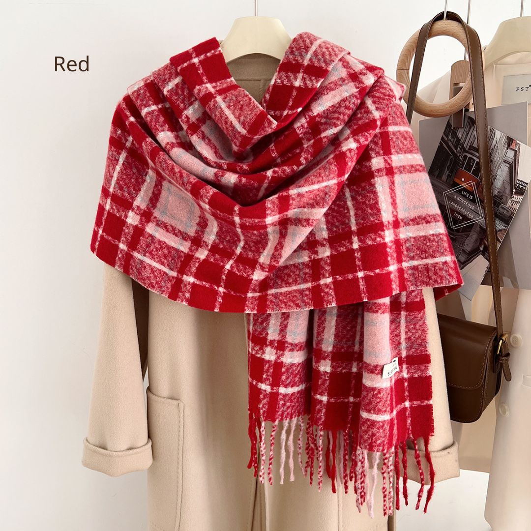 New Checkered Scarf