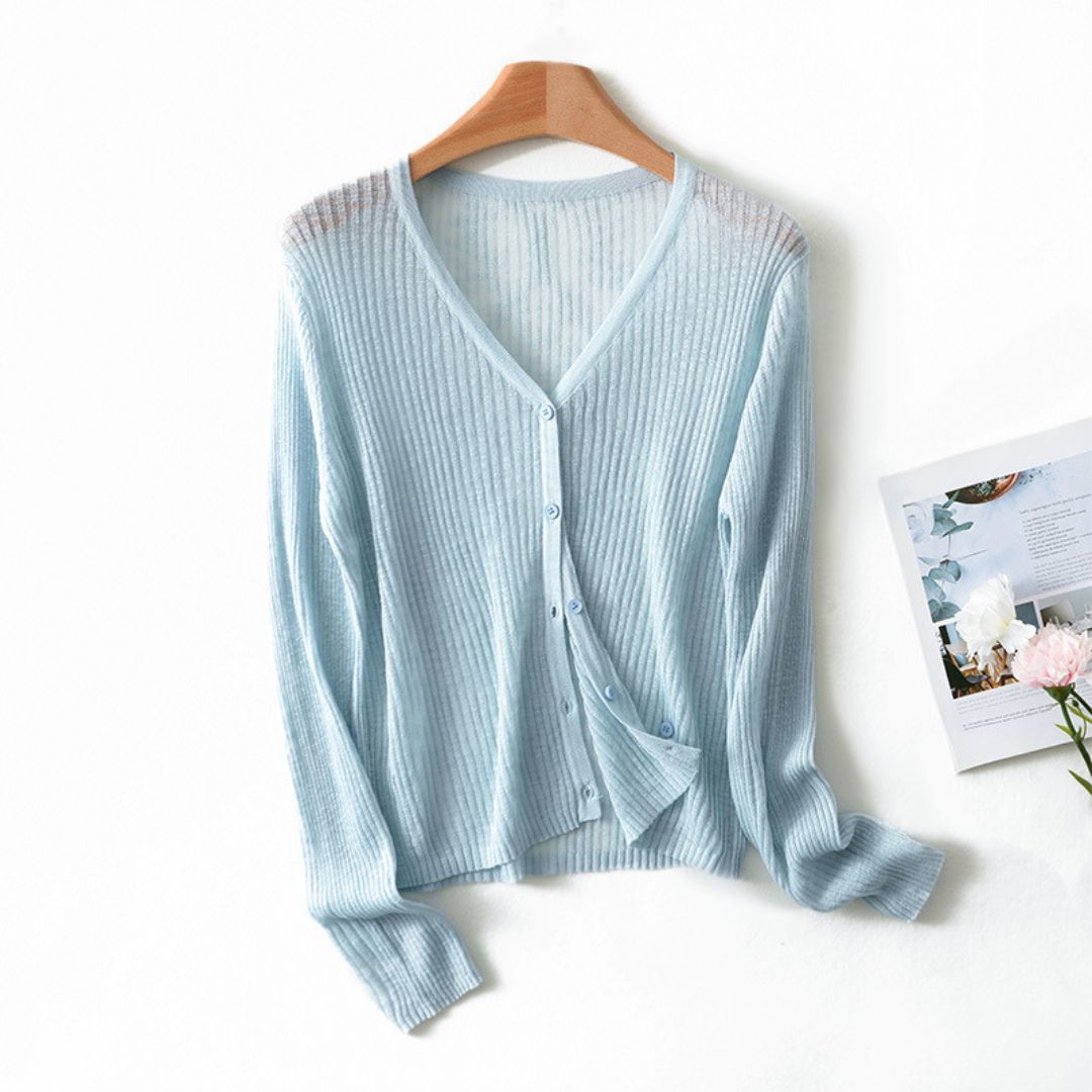 Air Conditioning Ice Silk Thin Jacket