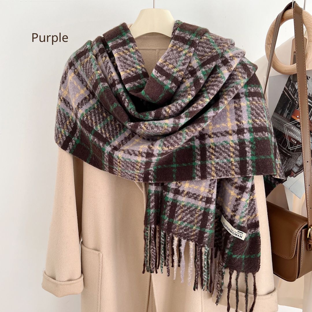 New Checkered Scarf