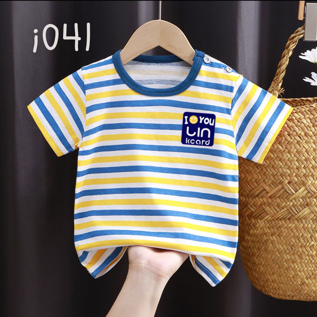 キッズ半袖コットンTシャツ(2枚以上)