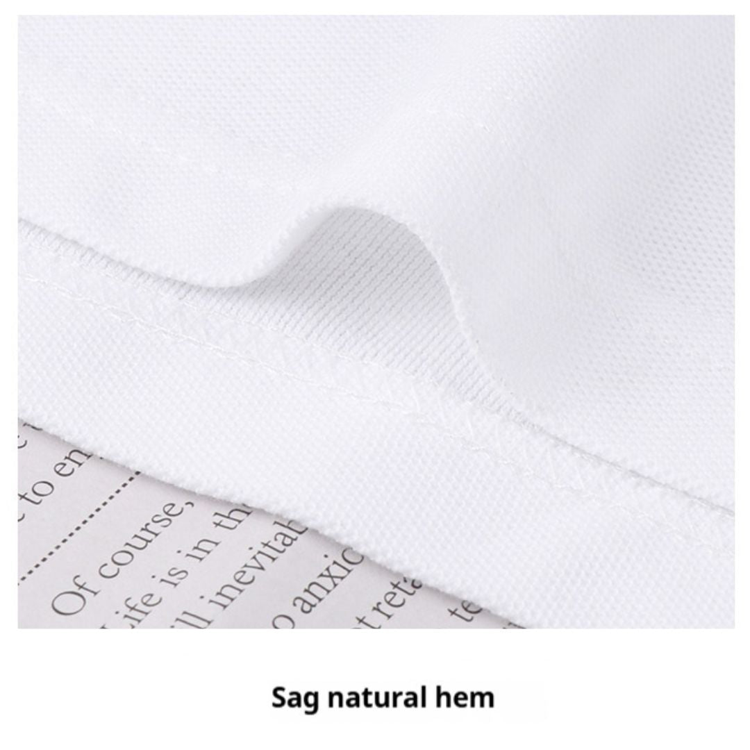 230g純綿素色POLO短袖T恤