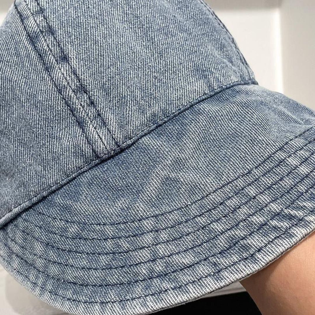 Vintage Washed Denim Cap