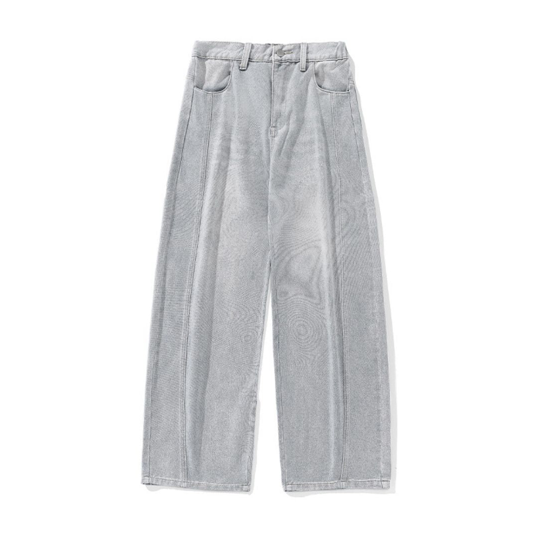 Vintage Washed Oversized Denim Jeans
