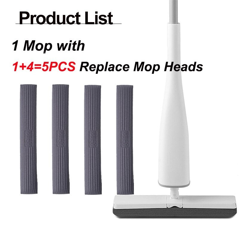 Hands-free Absorbent Cleaning Mop