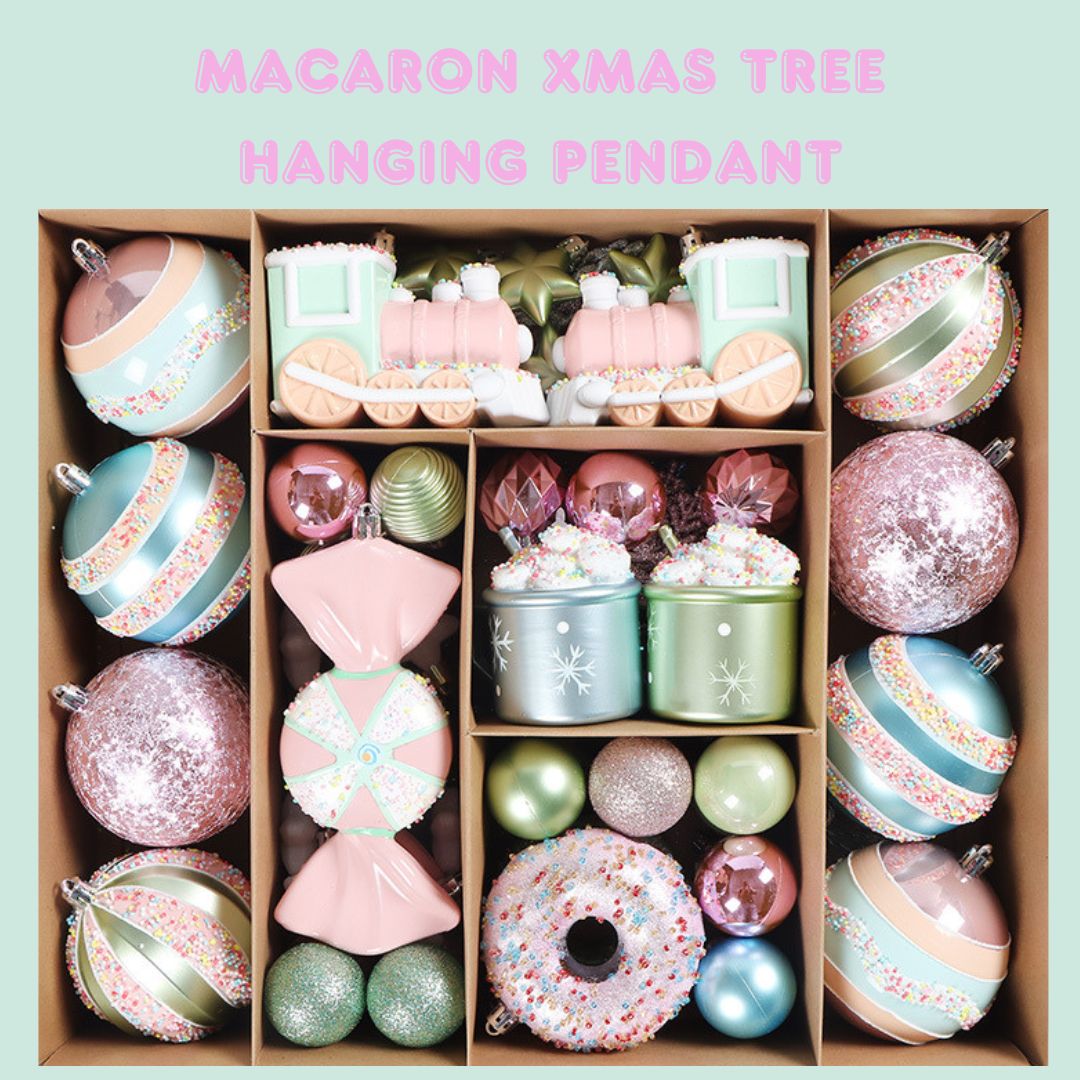 Macaron Xmas Tree Pendant